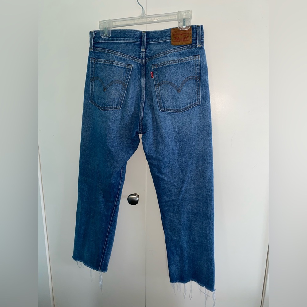 Levi’s Women’s 29 Wedgie Straight Cropped Jeans